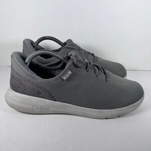 Kizik Madrid Eco Knit Hands Free Lace Up Shoes Sneakers Men's Size 10 Wide